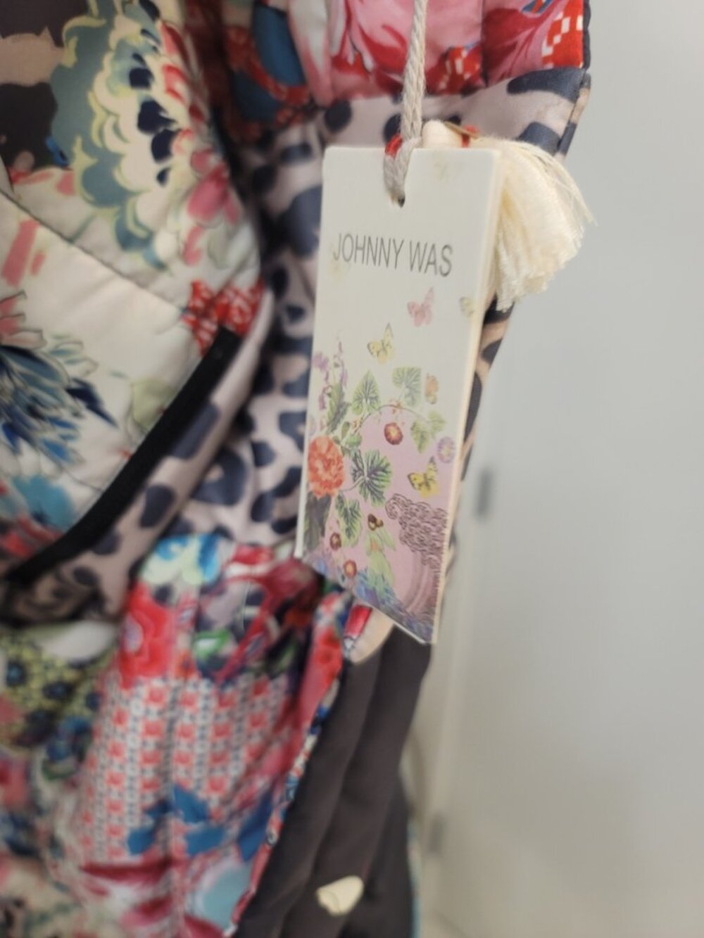 Johnny Was Lubello Reversible Down Parka New NWT Multiple Color Size XS - Picture 5 of 7